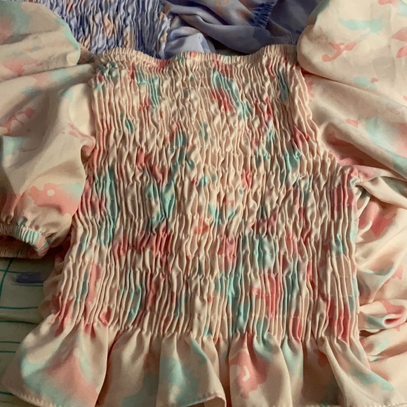 Crop tops pastel watercolor - Picture 3 of 5